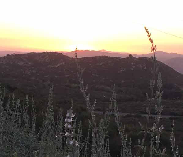 Blue Sky Ranch ridge